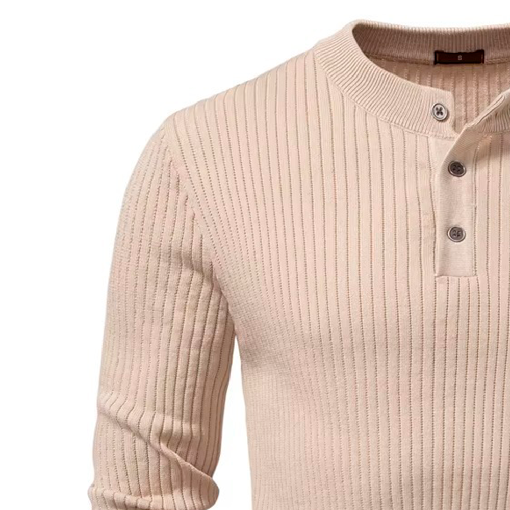 Pull Henley Classique
